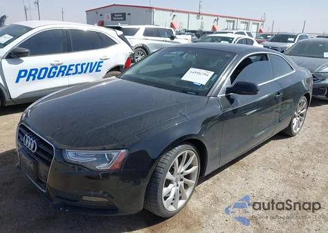 2013 Audi A5 2.0T Premium из США, поврежденный, VIN WAULFAFR9DA034040